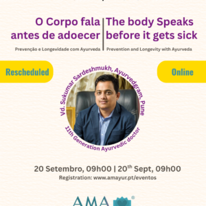 PALESTRA – “O Corpo Fala Antes de Adoecer”